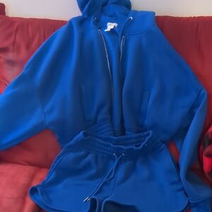 Rue21 Coat & Short Outfit